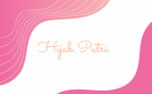Hijab Online Shop Name Card