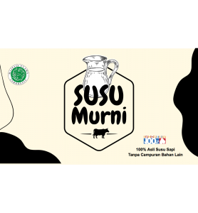 Label Serbuk Susu Murni
