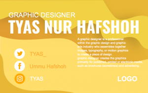 Graphic Designer Name Card