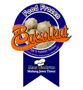 Stiker Label Bakso Urat Food Frozen