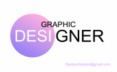 Modern corporate graphic designer card template