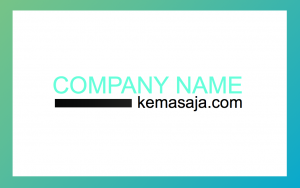 Color for business card template