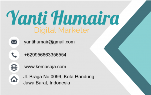 Digital Marketer business card template Free